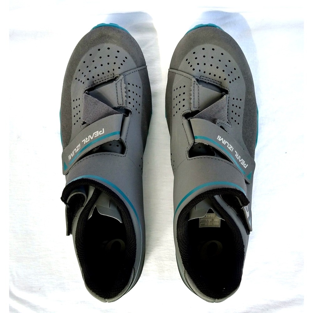 PEARL IZUMI Women's X-Alp Divide Cycling Shoe Black/Smoked Pearl sz 43 sz 12